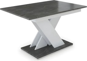 Επεκτεινόμενο τραπέζι Elara-Gkri skouro - Leuko