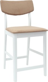 vidaXL Καρέκλες φαγητού 2 pcs Λευκό 48 x 49 x 95 εκ.