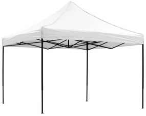 ΚΙΟΣΚΙ/GAZEBO MATTHEW HM6310 ΠΤΥΣΣΟΜΕΝΟ-ΣΚΕΛΕΤΟΣ ΜΕΤΑΛ.ΜΑΥΡΟΣ-ΛΕΥΚΟ ΥΦΑΣΜΑ 3x3x3,10Yμ