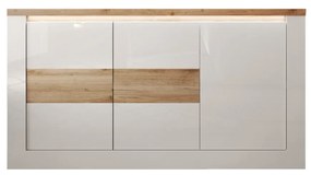 Έπιπλο Τηλεόρασης Ανθρακί Οξειδωμένο 121x43x57
