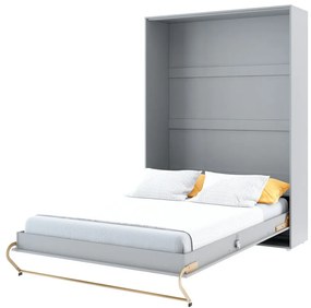Σετ επίπλων Concept Pro Lenart AH145, Γκρι, Πλαστικοποιημένη μοριοσανίδα, Τάβλες για Κρεβάτι, 140x200, Με κρεβάτι, Με πρόσθετο εξοπλισμό, Ενιαίος, Διπλό
