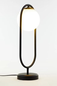 Επιτραπέζιο Φωτιστικό Igon 1xE14 Μαύρο με Χρυσό