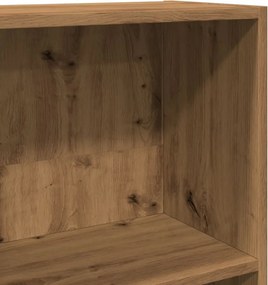 vidaXL Βιβλιοθήκη από Τεχνητό Δρυ 40 x 24 x 176 εκ. από Τεχνητό Ξύλο