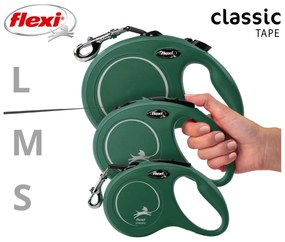 Λουρί Σκύλου Flexi Πράσινο M