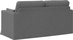 vidaXL Καναπές Σκούρο Γκρι