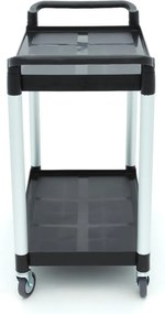 Serving Trolley – 2 Plastic Shelves – 103 x 50,5cm
