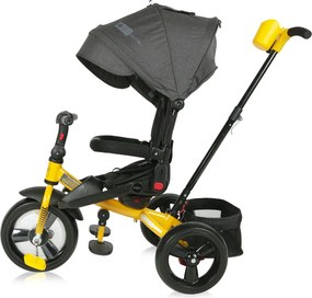 CHILDREN TRICYCLE JAGUAR BLACK &amp; YELLOW