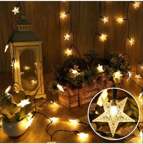 Stewehome Ηλιακός φωτισμός κήπου με 100 led σετ 12 μέτρων