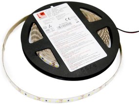 Adeleq Ταινία LED Λευκή Αυτοκόλλητη 5m 12VDC 2835 9.6W Και 120LED Ανά Μέτρο IP54 Λευκό 4000K 30-3502101