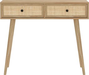 Κονσόλα Oslo pakoworld sonoma 100x29x81εκ