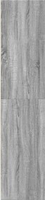 vidaXL Ντουλάπι Γκρι Sonoma 30x41x185 εκ. από Επεξεργασμένο Ξύλο
