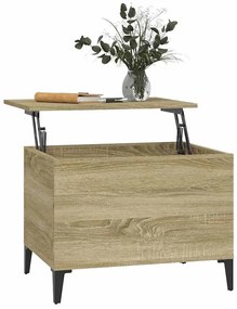 vidaXL Τραπεζάκι Σαλονιού Sonoma Δρυς 60x44,5x45εκ. Επεξεργασμένο Ξύλο