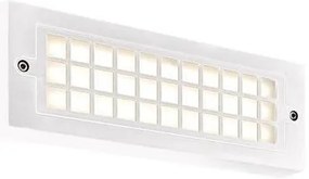 Απλίκα Φωτιστικό Τοίχου LED 6W 3CCT IP65 Πλέγμα Senario Pro Eurolamp-145-52116-Λευκό 145-52116