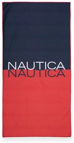 Πετσέτα Θαλάσσης Microfiber (80x160) Nautica By Nef-Nef Homeware Nau Duocolor Red