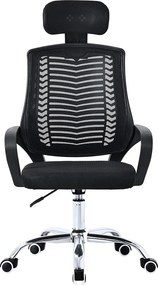 Καρέκλα Γραφείου (60x61x118) Spitishop Loft Black