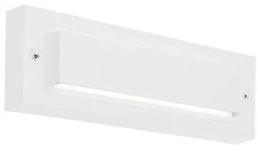 Απλίκα Φωτιστικό Τοίχου LED 6W 3CCT IP65 Senario Pro Eurolamp-145-52112-Λευκό 145-52112