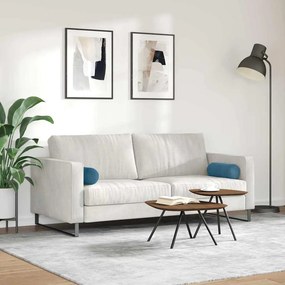 vidaXL Μαξιλάρια Στήριγμα 2 pcs Μπλε Ø 15 x 40 εκ Υφασμάτινο Κορντουρά