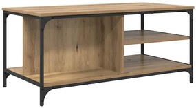 vidaXL Τραπεζάκι σαλονιού Artisan Oak 100 x 50 x 45 cm