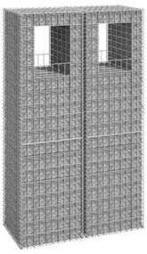 ΣΥΡΜΑΤΟΚΙΒΩΤΙΑ ΣΤΥΛΟΙ 2 ΤΕΜ. 50 X 50 X 180 ΕΚ. ΣΙΔΕΡΕΝΙΟΙ 151273