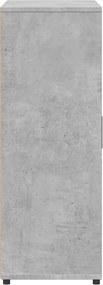 vidaXL Ντουλάπι Γκρι Σκυροδέματος 60x31x84 εκ. Επεξεργασμένο Ξύλο
