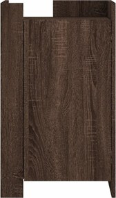 vidaXL Μπουφές Καφέ Δρυς 45x35x75 εκ. από Επεξεργασμένο Ξύλο