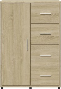 vidaXL Ντουλάπι Sonoma Δρυς 60x31x84 εκ. Επεξεργασμένο Ξύλο
