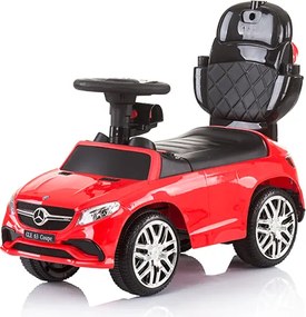 Ride on car with handle and canopy MERCEDES AMG GLE 63 Coupe red