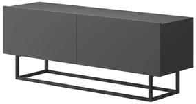 Lh-homefurniture Έπιπλο τηλεόρασης Enjoy Γραφίτης 120x47x37cm 02110-ENJ-g