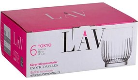 Σετ 6τεμ. Ποτήρια Ουίσκι TOKYO 330ml - LAV