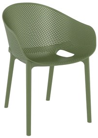 SKY PRO OLIVE GREEN ΠΟΛΥΘΡΟΝΑ ΠΟΛ/ΝΙΟΥ 54X60X81εκ. SIESTA 54Χ60Χ81εκ.
