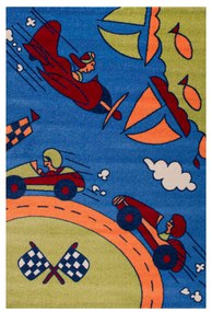 Παιδικό Χαλί (133x190) Polcarpet Star 646 Airplane