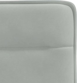 vidaXL Καρέκλες Τραπεζαρίας 6 τεμ. Αν. Γκρι Βελούδινες