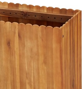 vidaXL Ζαρντινιέρα Υπερυψωμένη 150 x 30 x 50 εκ. Μασίφ Ξύλο Ακακίας