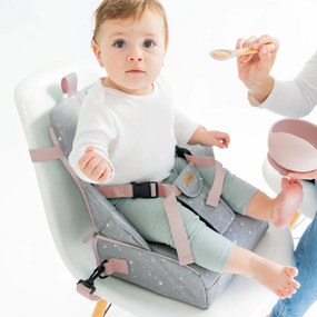 Saro Φορητό Παιδικό Καρεκλάκι Grey-Pink