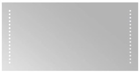 vidaXL Καθρέφτης Μπάνιου με LED 30x60 εκ.