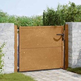vidaXL Πόρτα Κήπου από Ατσάλι Corten 100x75 εκ.