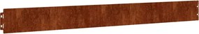 vidaXL Περίγραμμα γκαζόν 10 τμχ. 10 x 103 cm Σκ rusty