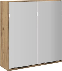 vidaXL Ντουλάπι Μπάνιου Τεχνίτης Δρυς 64x20x66,5 εκ Επεξεργασμένο Ξύλο