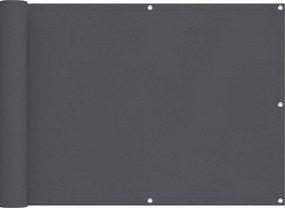 vidaXL Οθόνη Μπαλκονιού Ανθρακί 75 x 200 cm