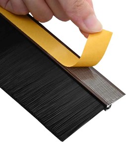 vidaXL Αυτοκόλλητες σφραγίδες πόρτας 6 pcs Καφέ 100 cm