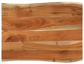 vidaXL Επιφάνεια Τραπεζιού Ορθογώνια 90x60x3,8 εκ. Μασίφ Ξύλο Ακακίας