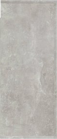 vidaXL Ντουλάπι Τοίχου Γκρι Σκυρ. 80x33x80 εκ. Επεξεργασμένο Ξύλο
