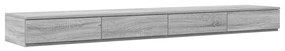 vidaXL Συρτάρια κρεβατιού με συρτάρι Γκρι sonoma 180 x 36.5 x 16.5 εκ