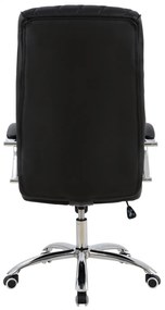 ΚΑΡΕΚΛΑ ΓΡΑΦΕΙΟΥ SHALY HM1098.01 ΜΑΥΡΗ 62x80x125cm