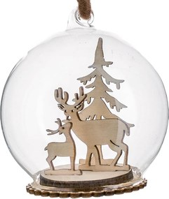Στολίδι Χριστουγεννιάτικο (Φ8) A-S Glass Ball 137830D