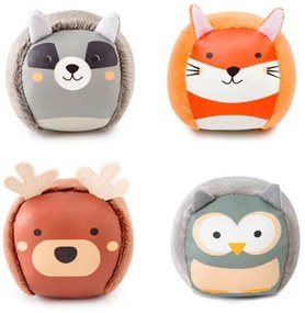 Λούτρινα Ζωάκια (Σετ 4τμχ) Baby To Love Dooballs Forest BTL304454