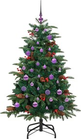 vidaXL Τεχνητό Χριστουγεννιάτικο Δέντρο με 150 LED Πράσινο 150 cm