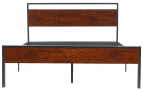 VEVOR Queen Size Metal Platform Bed Frame with Headboard and Footboard 14 Inch