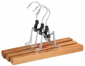 Κρεμάστρες Για Παντέλονια (Σετ 3τμχ) Wenko Natural 17219006100