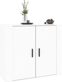 vidaXL Ντουλάπι Λευκό 80 x 33 x 70 εκ. από Επεξεργασμένο Ξύλο